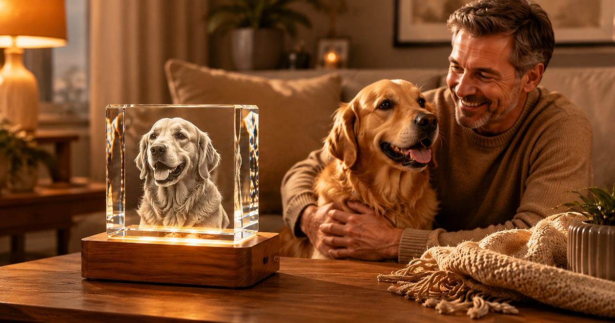 3D Crystal Pet Memorial Gifts: A Lasting Way to Remember a Beloved Pet